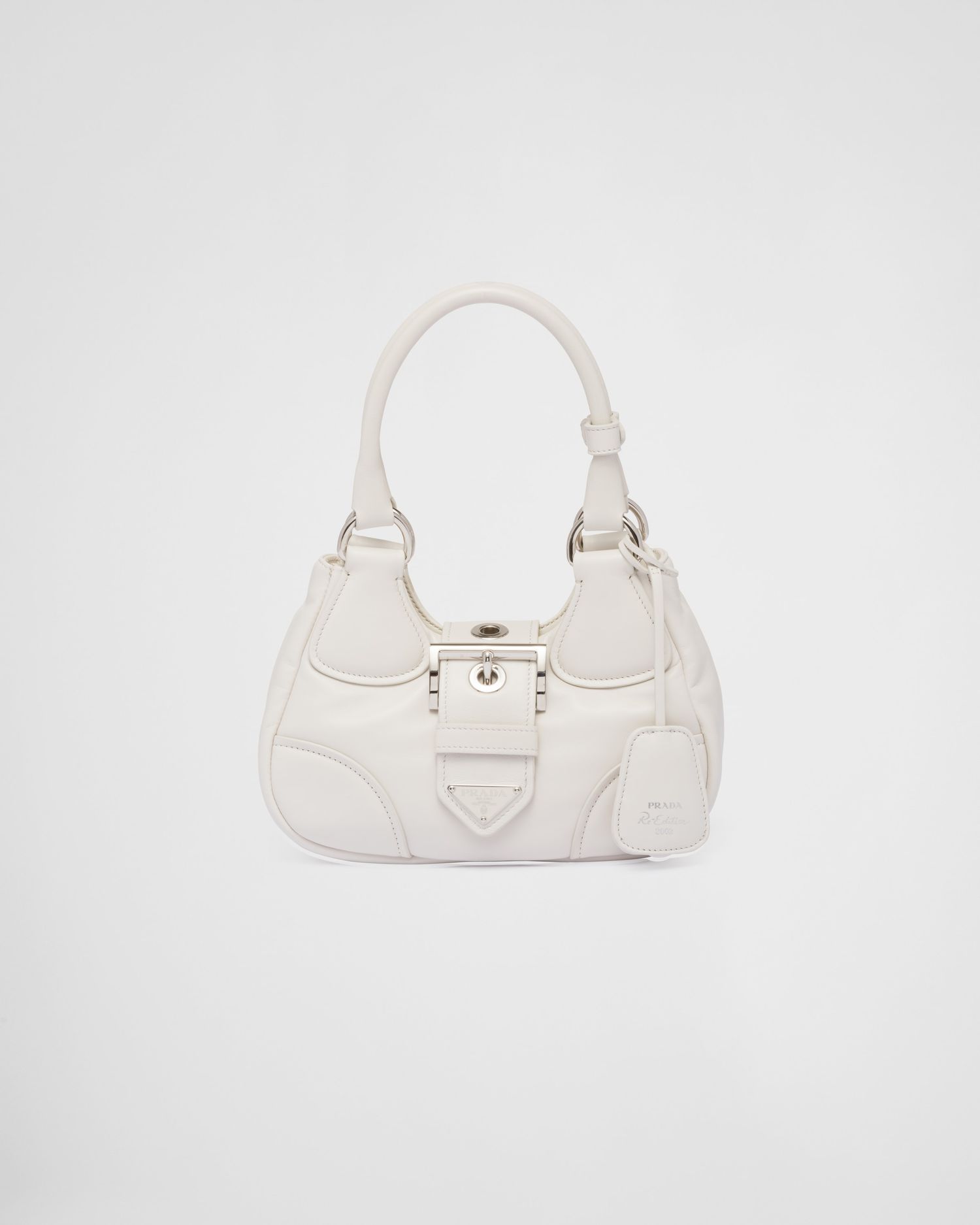 Prada moon bag in white