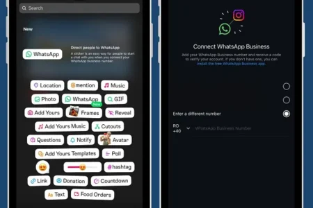 Instagram Adds WhatsApp Connection Sticker for Stories