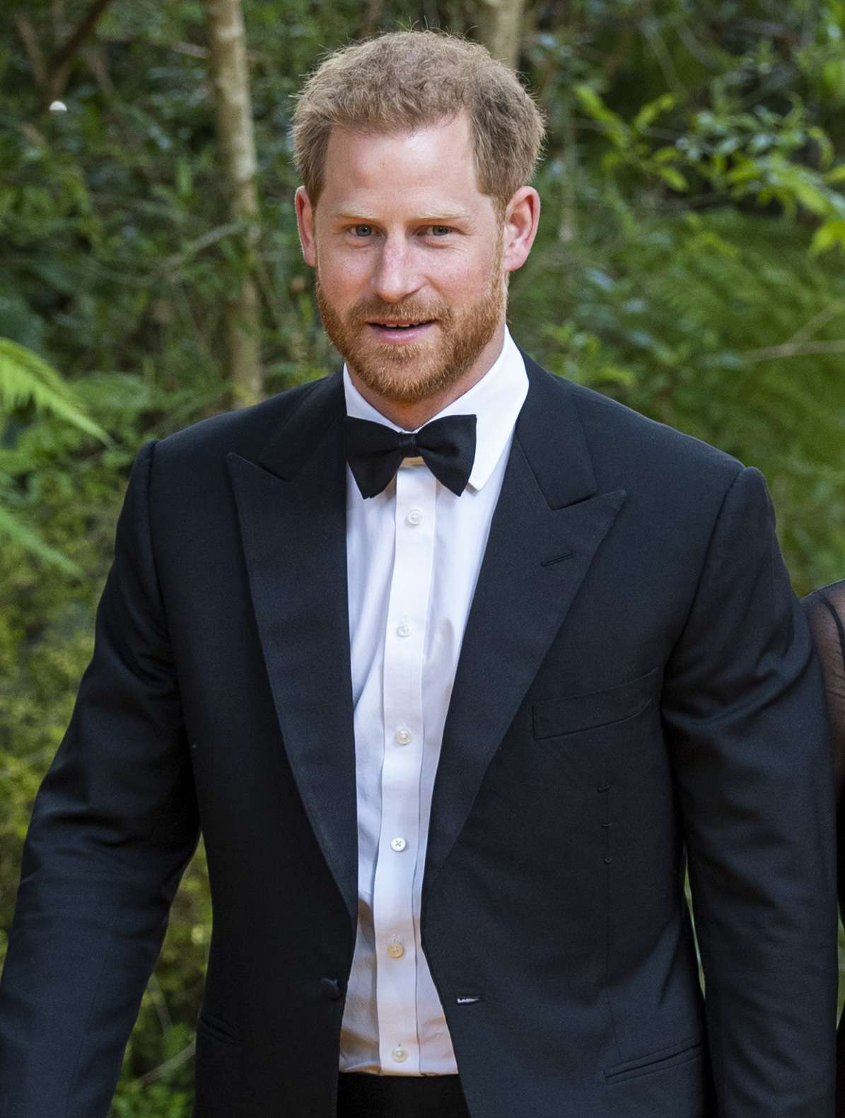 Prince Harry wearing a tuxedo in 2019