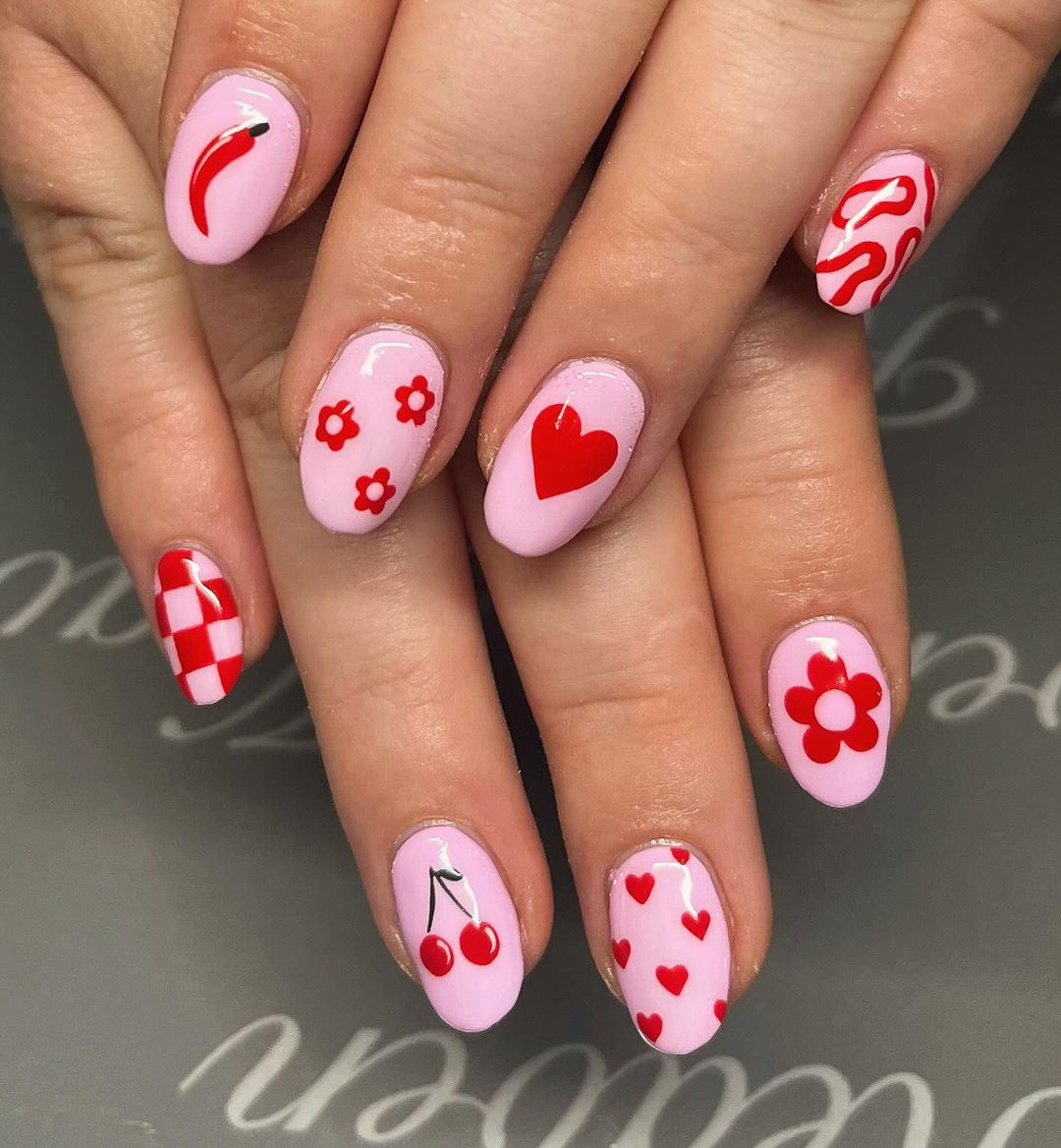 Spicy Mix Aries Nails