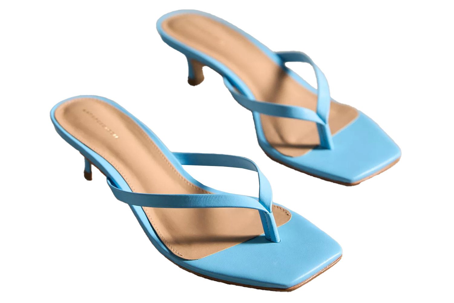 Anthropologie By Anthropologie Thong Kitten Heels