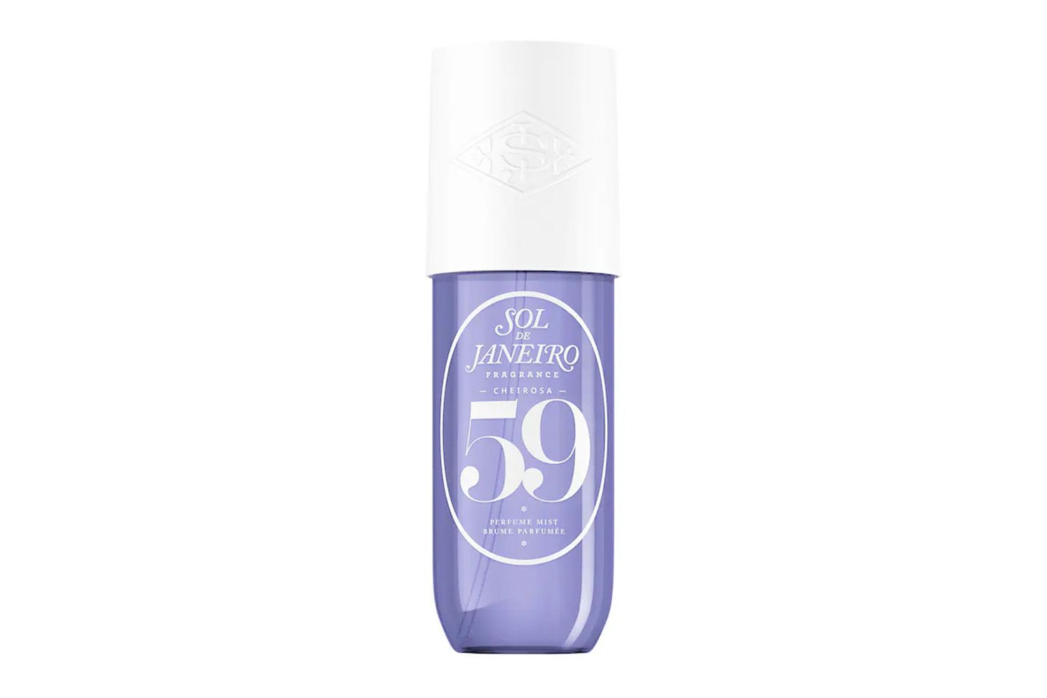Sol de Janeiro fragrance bottle numbered 59 from the Zodiac-themed collection, for Pisces
