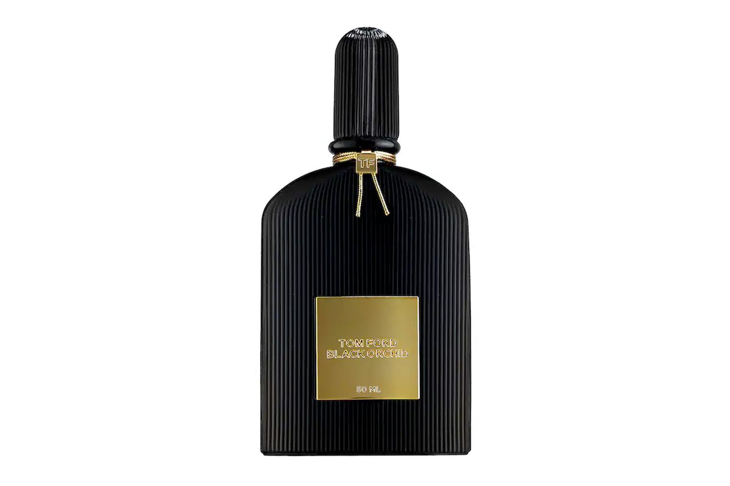 Tom Ford's Black Orchid perfume bottle
