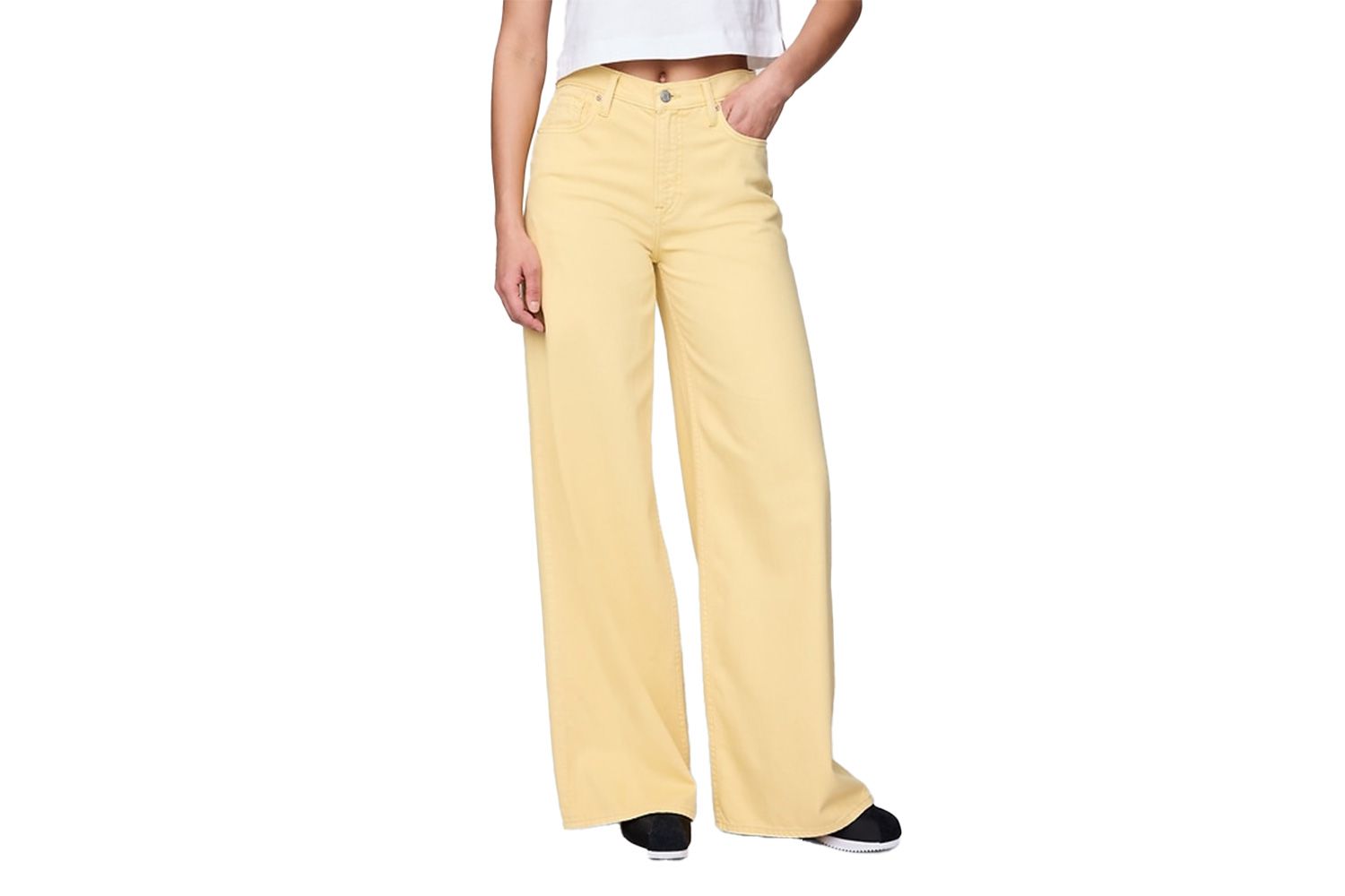 GAP Mid Rise UltraSoft Baggy Jeans