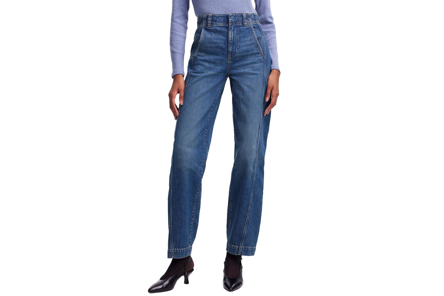 Madewell Tapered Denim Trousers