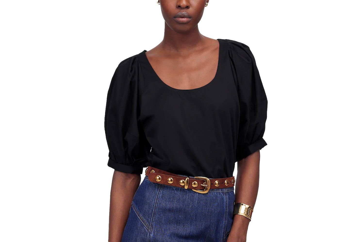 Madewell Relaxed Scoopneck Short-Sleeve Top