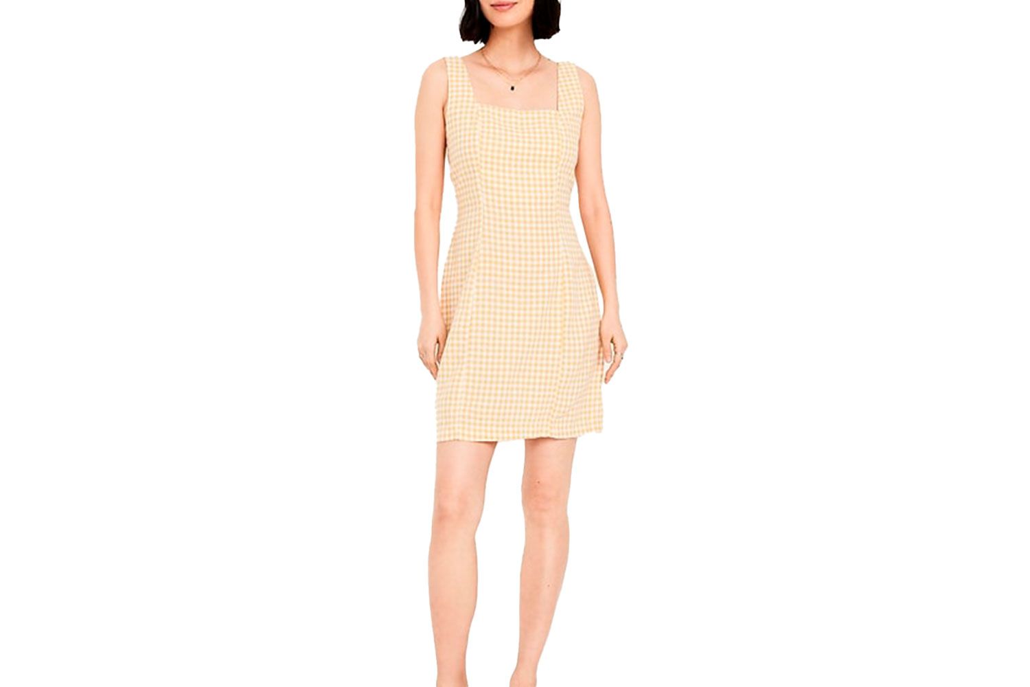 Old Navy Linen-Blend Mini Dress