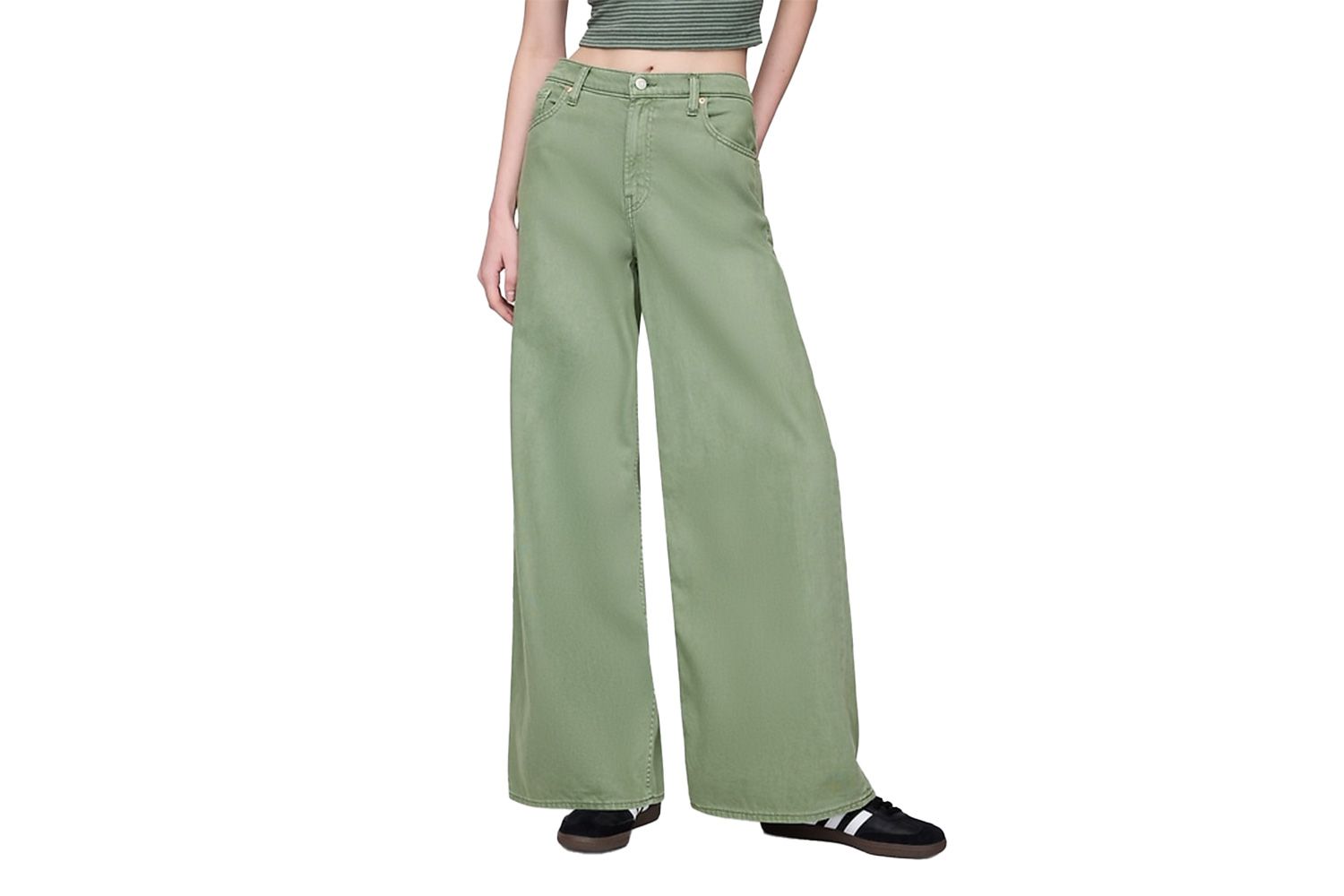 GAP Mid Rise UltraSoft Baggy Jeans