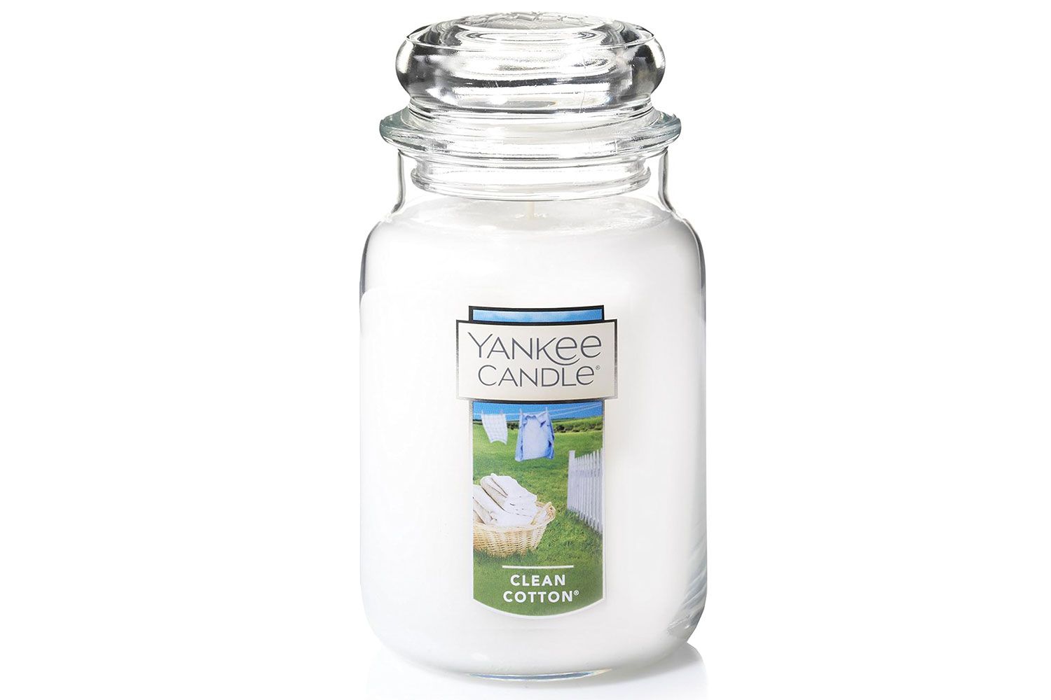 Amazon Yankee Candle Large Jar Candle Clean Cotton