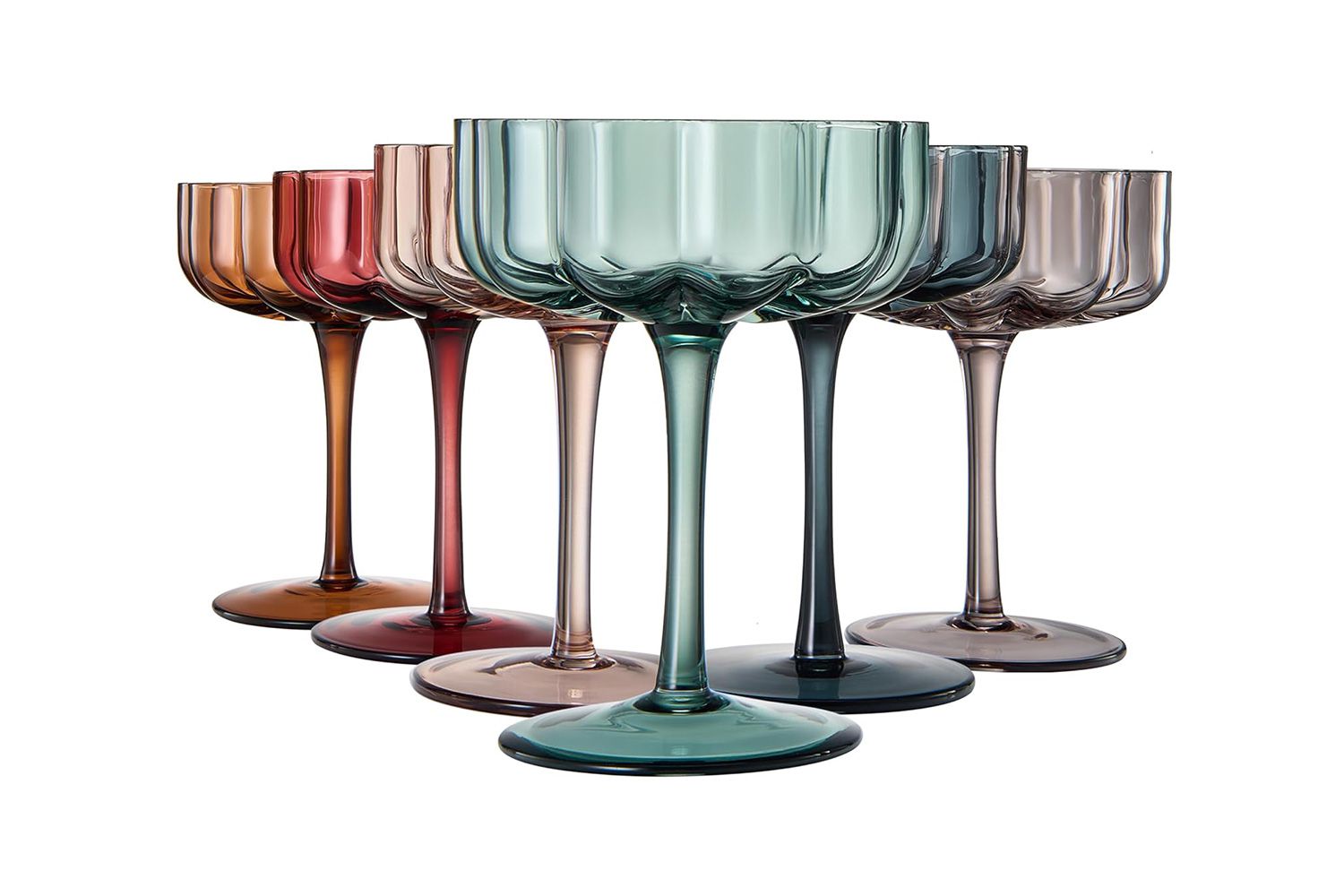 wavy glass coupes
