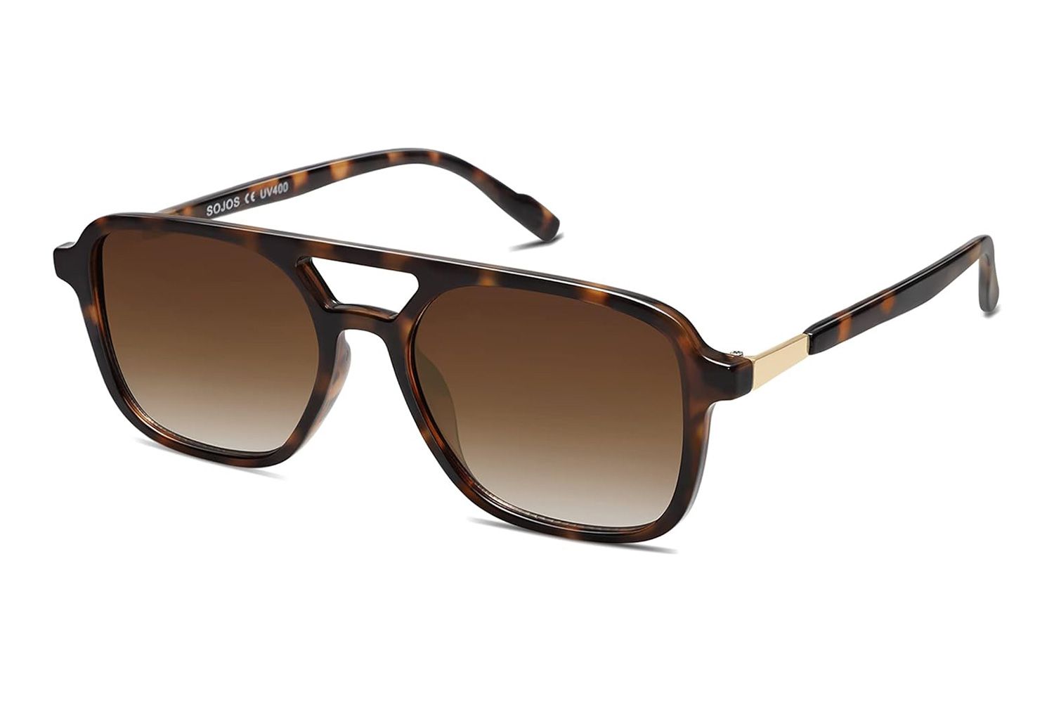 SOJOS Retro Aviator Sunglasses