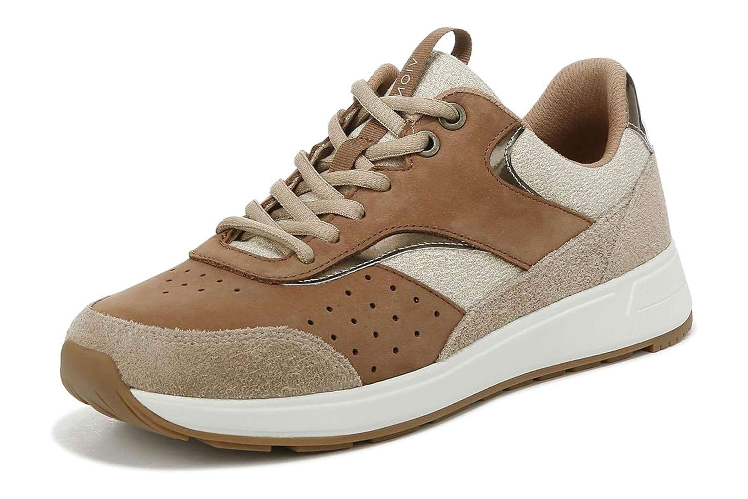 Vionic Women's Fashion Sneaker Nova – Comfortable Lace Up That Includes a Built-in Arch Support Insole That Helps Correct Pronation and Alleviate Heel Pain Caused by Plantar Fasciitis, Medium Width