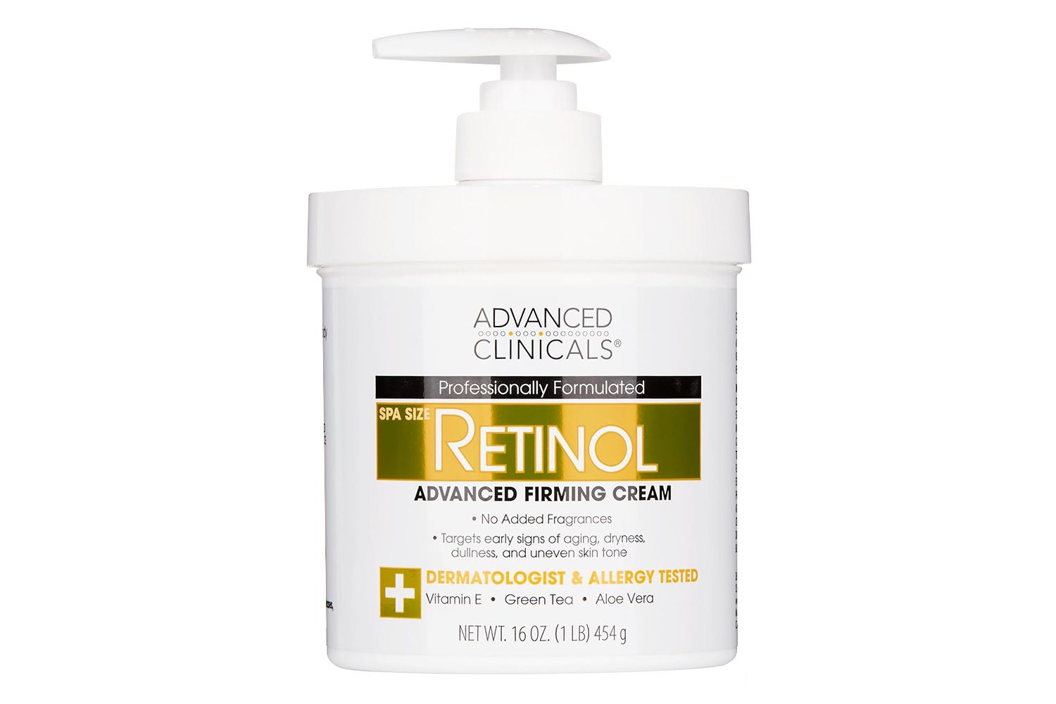 Advanced Clinicals Retinol Body Lotion & Face Moisturizer
