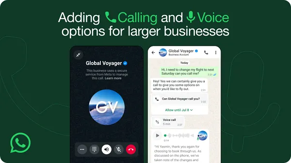 WhatsApp Calling Update