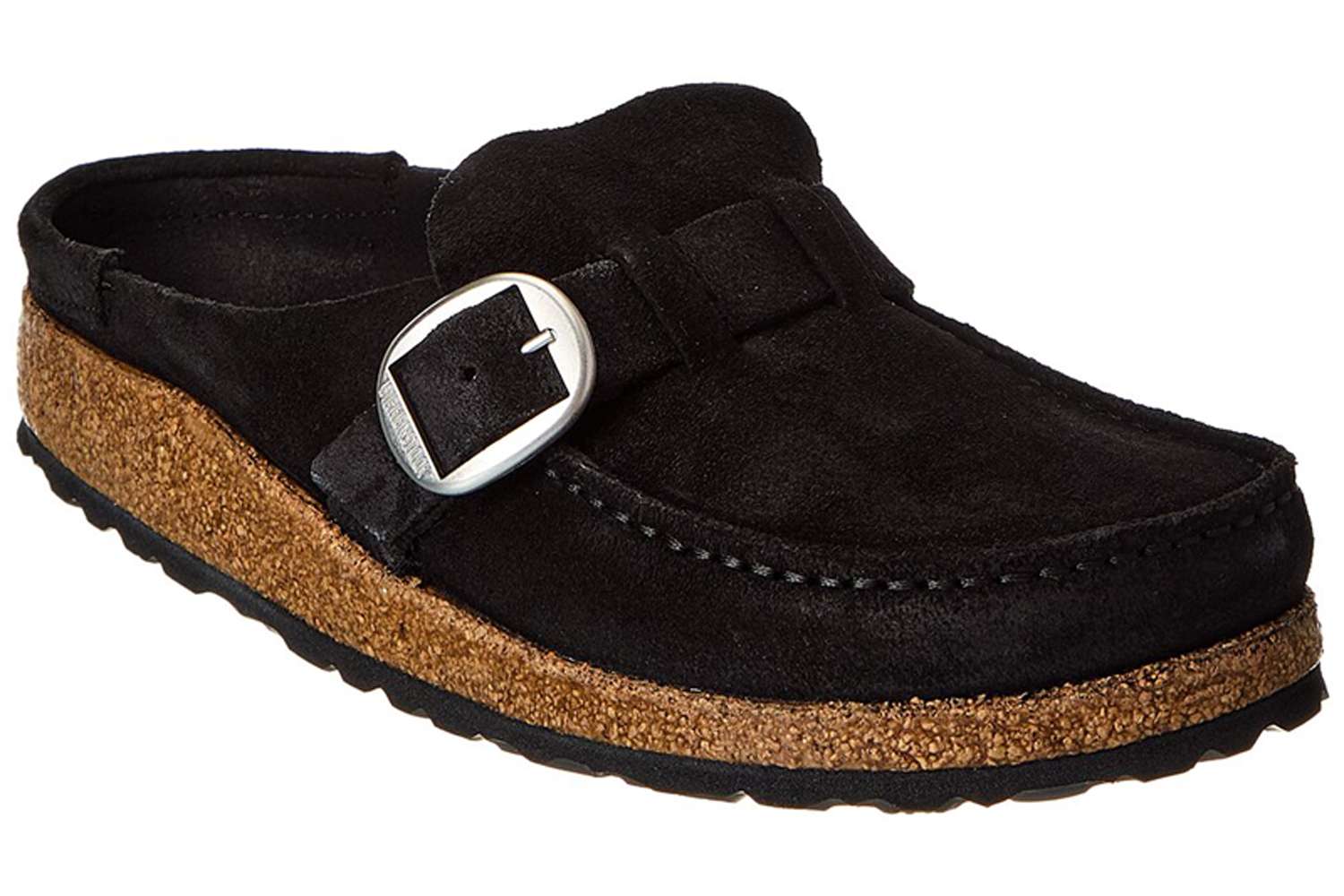 Birkenstock Buckley Narrow Suede Clog Gilt