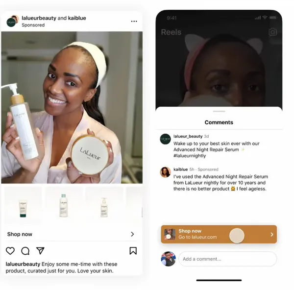 Meta partnership ads