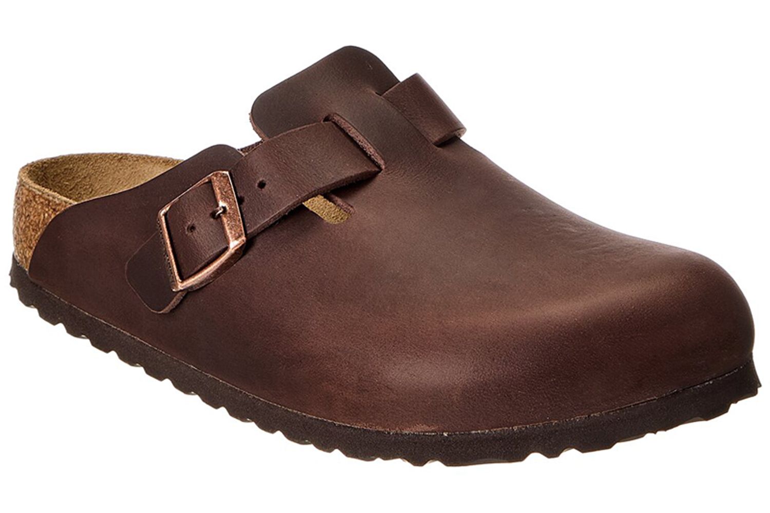 Birkenstock Boston Bs Oiled Leather Clog Gilt