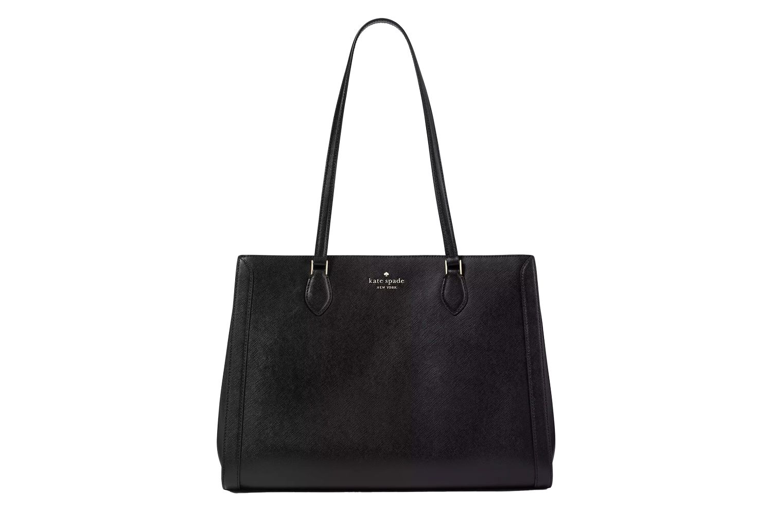 Madison Saffiano East West Leather Large Laptop Tote