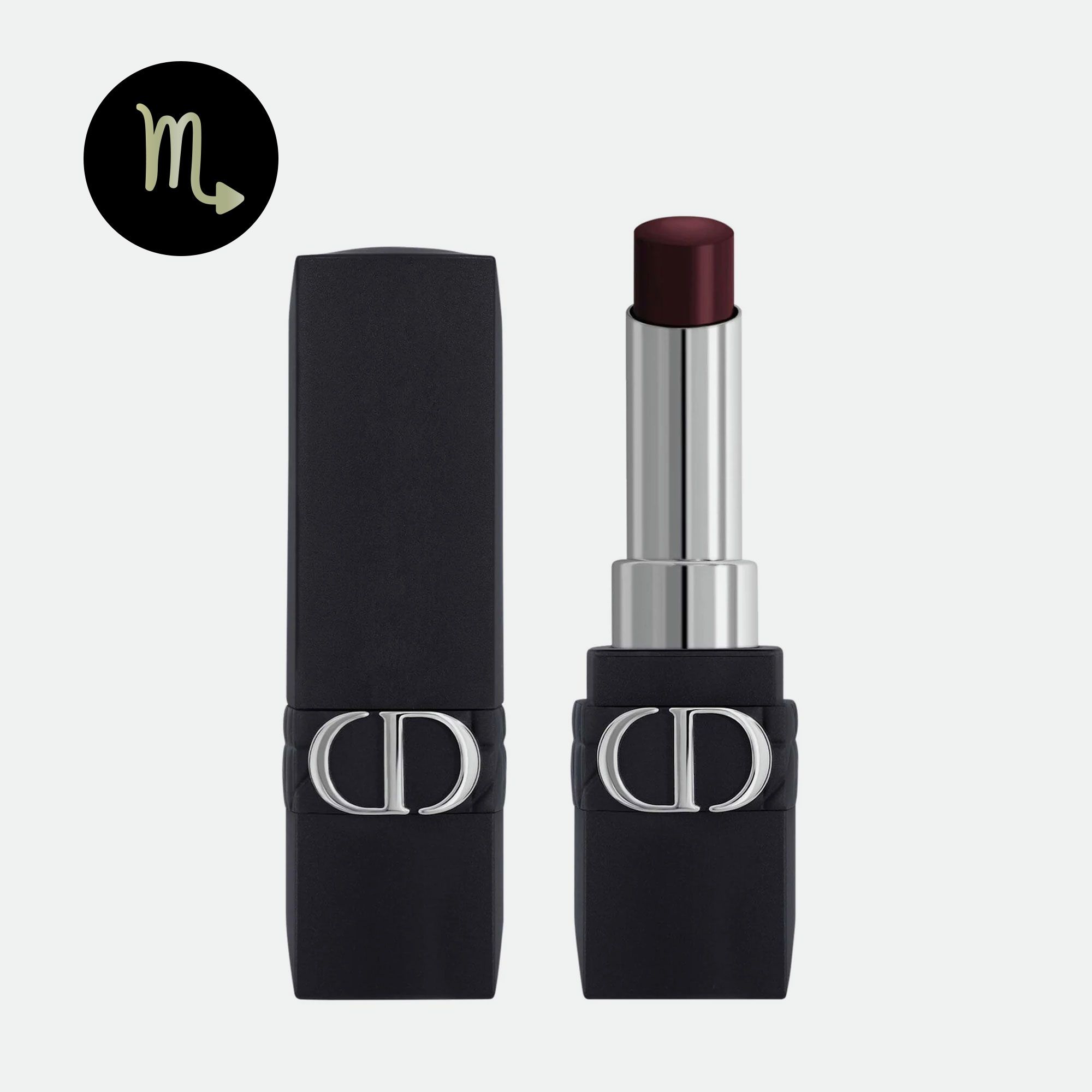 Rouge Dior Forever Transfer-Proof Lipstick in 111 Forever Night for Scorpio