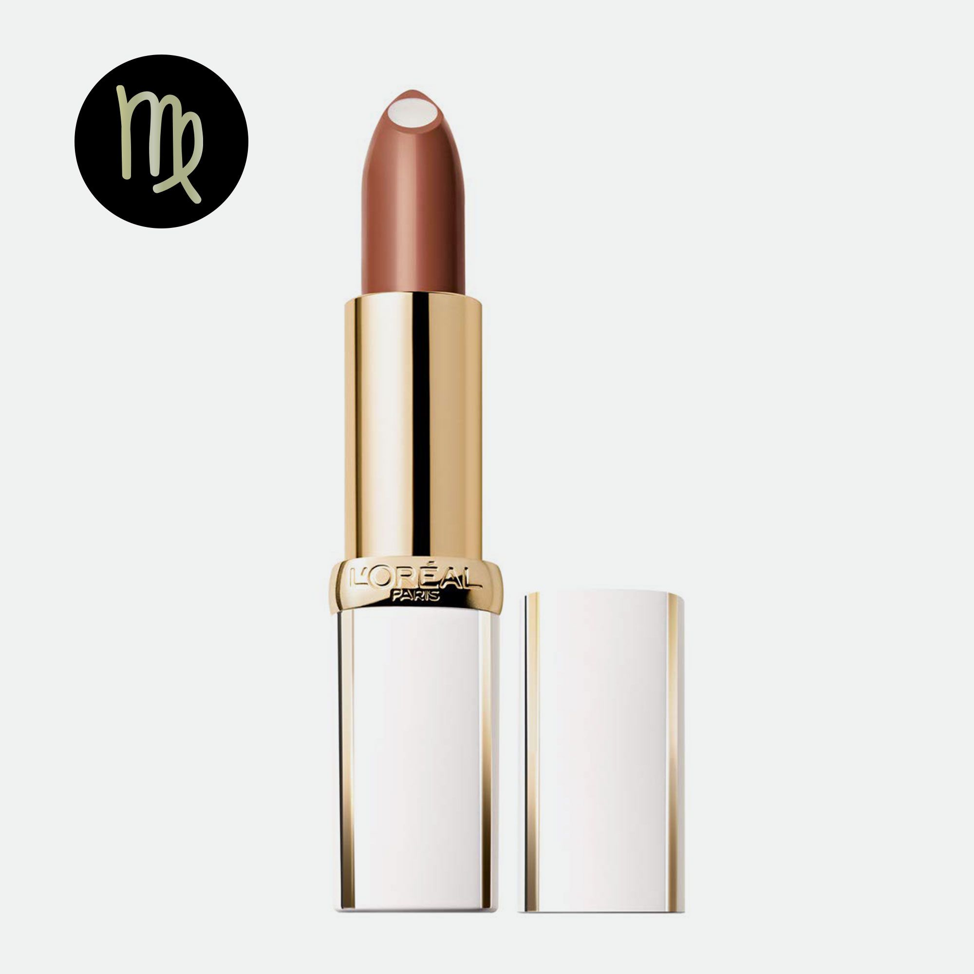 L’Oréal Paris Age Perfect Luminous Hydrating Lipstick + Nourishing Serum in Brilliant Brown for Virgo