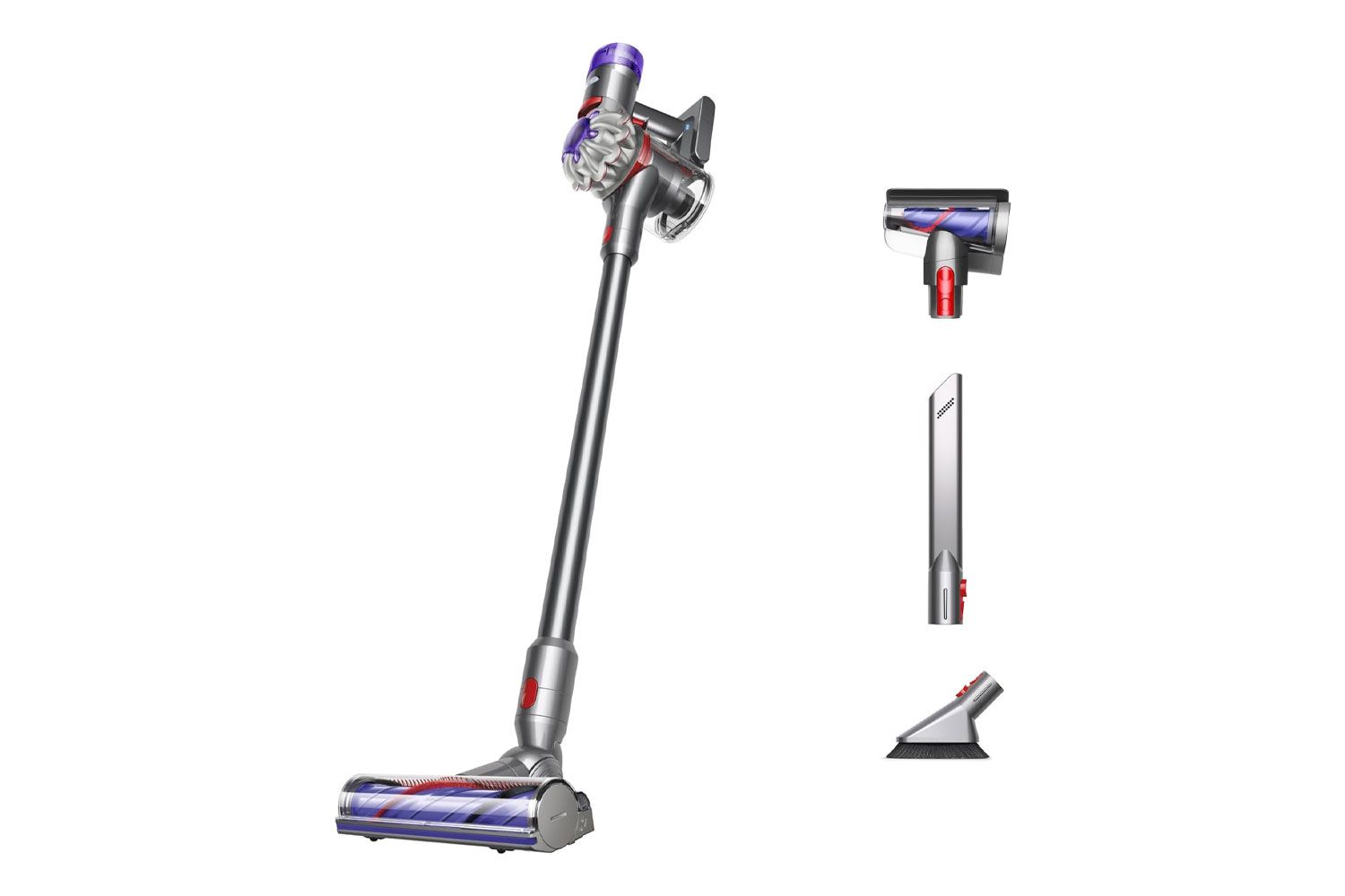 Dyson V8 Plus Cordless Vacuum, Silver/Nickel