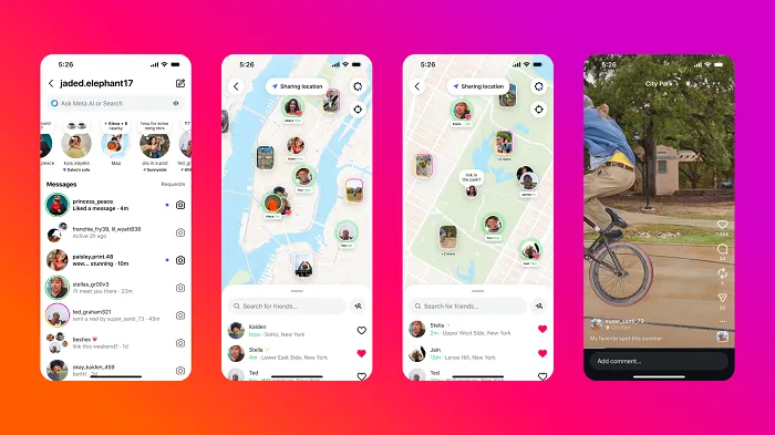 Instagram Friend Map