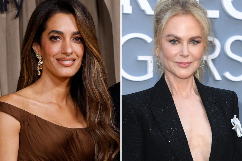 Amal Clooney and Nicole Kidman side by side