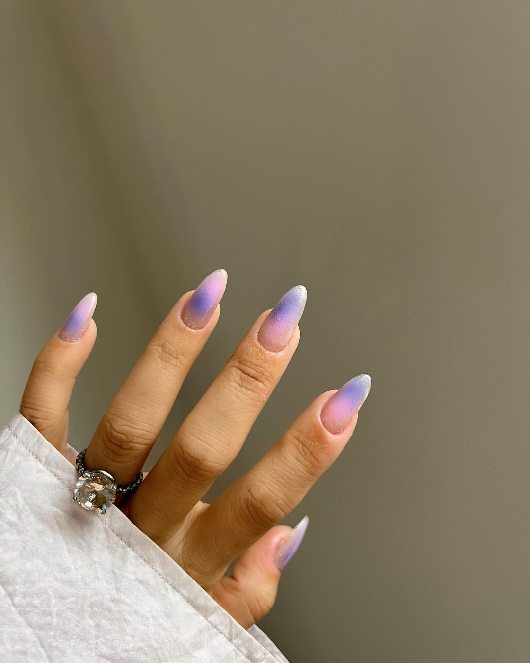 Sagittarius Nails Airbrushed