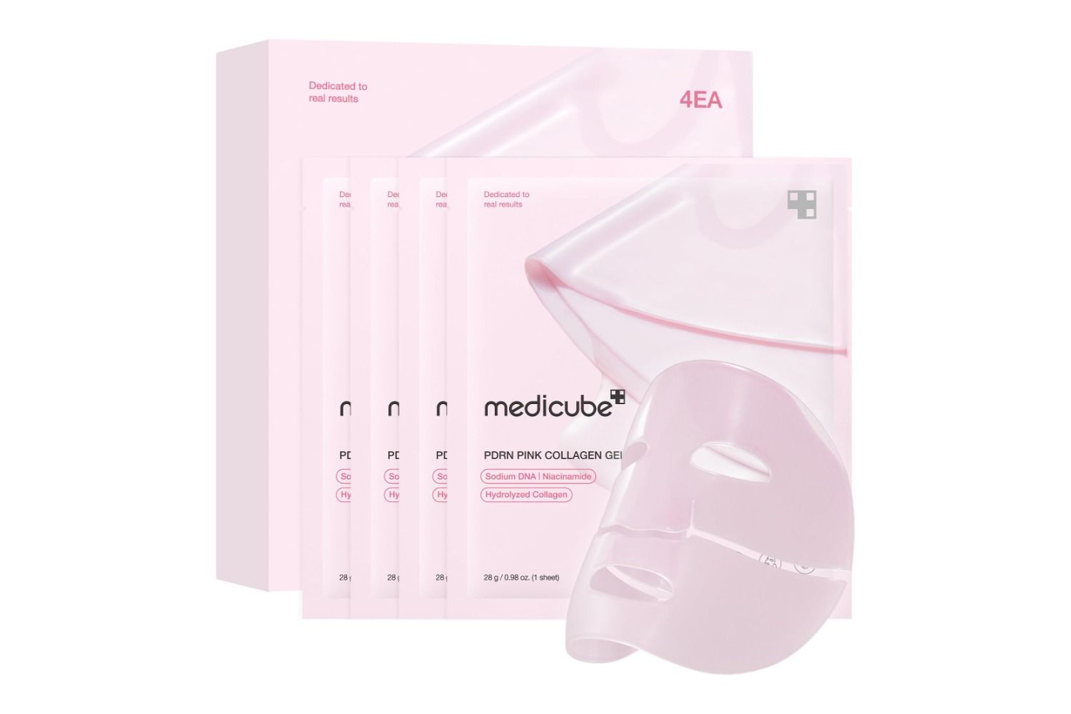 medicube Salmon DNA PDRN pink collagen jelly gel mask