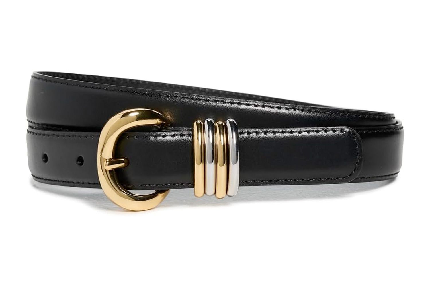 Madewell Women's Mixed Metal Keeper Belt