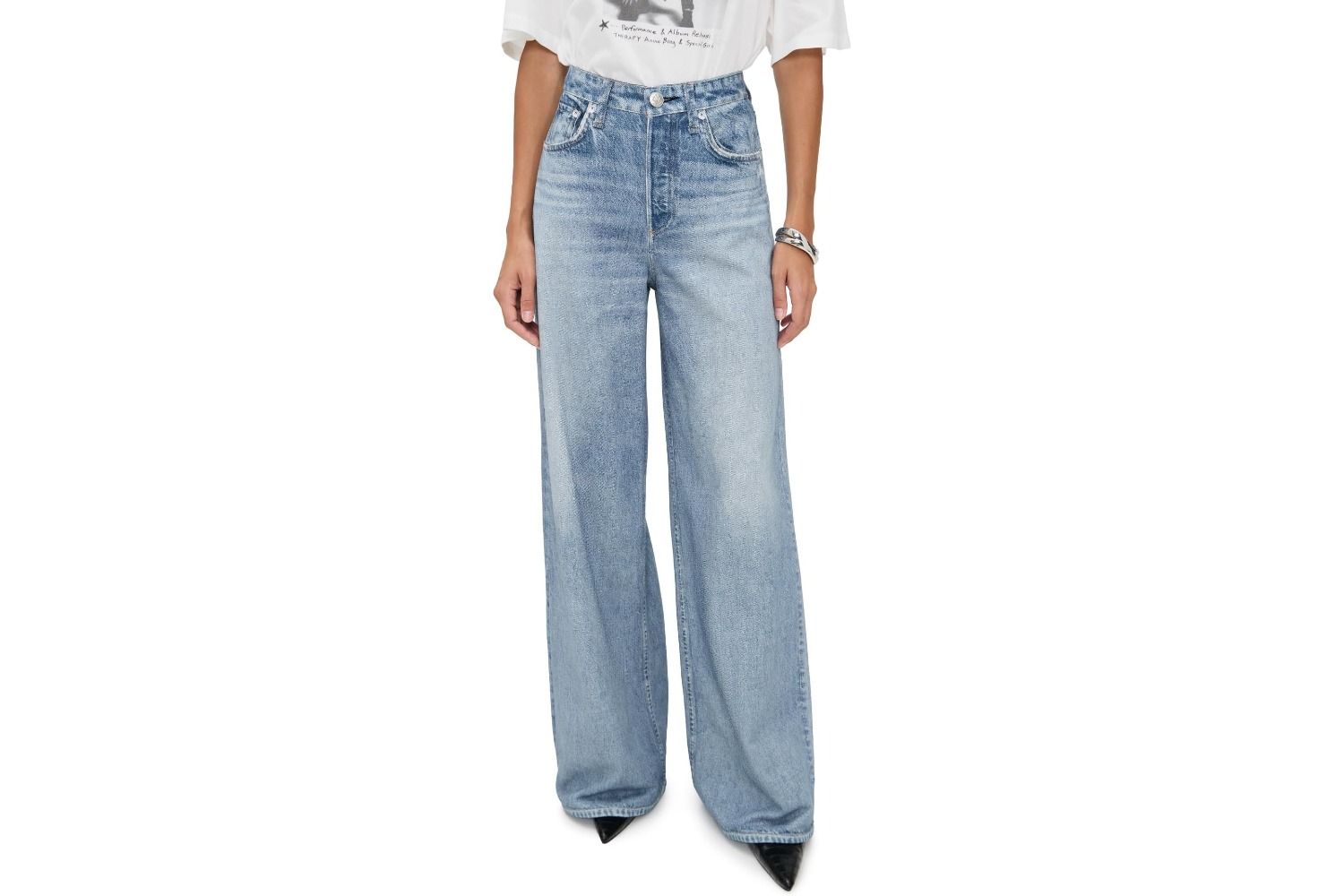 rag & bone Women's Miramar Terry Sofie Wide Pants