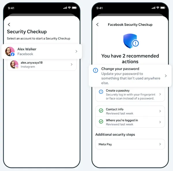 Facebook account support