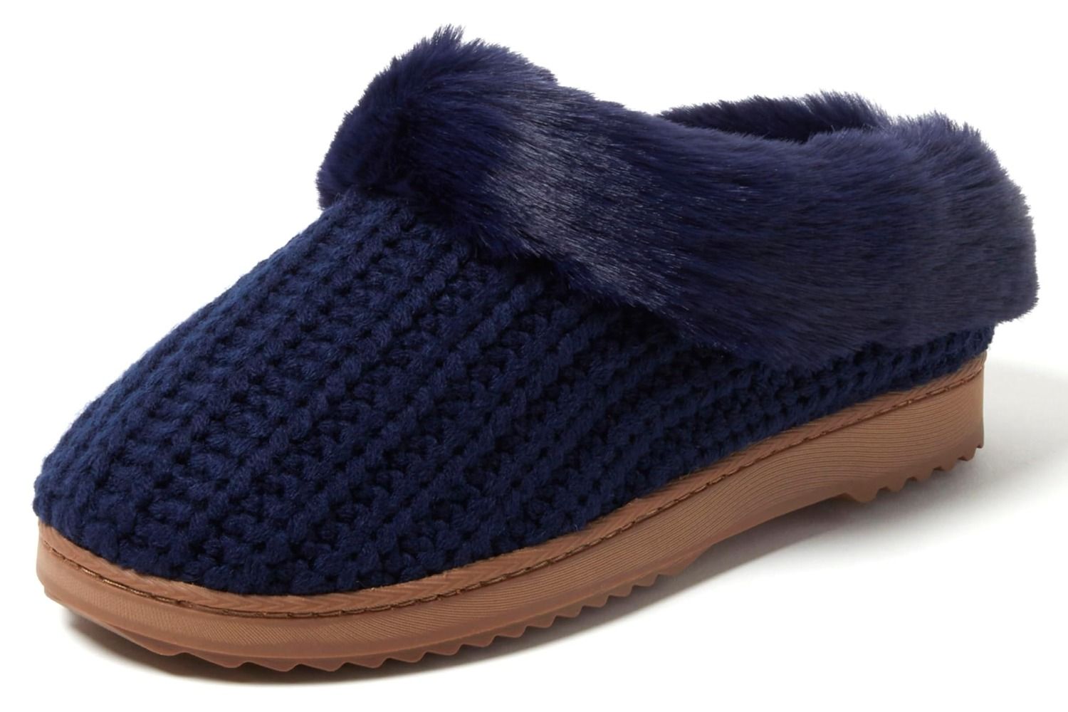 Dearfoams Womens Memory Foam Cozy Soft House Slippers Gifts